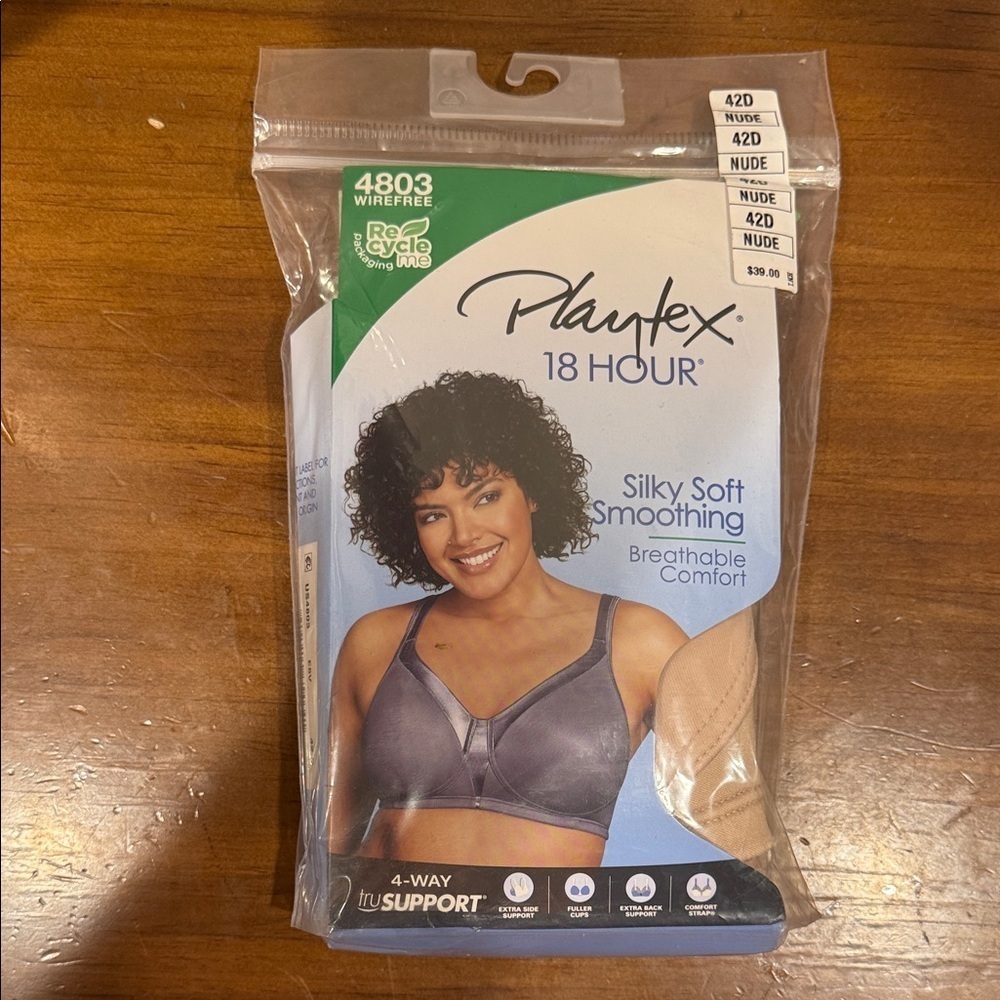Playtex 18 Hour Silky Soft Bra in Nude
